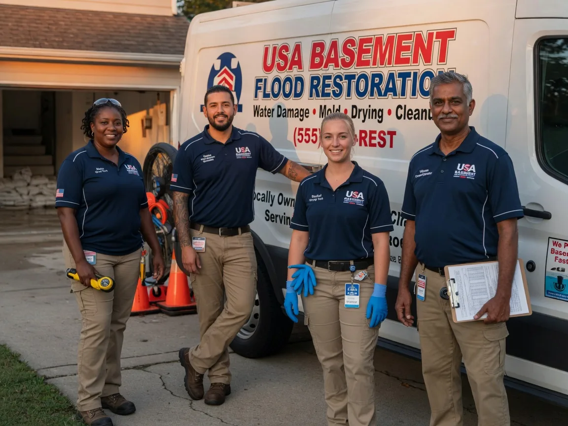 Basement Flood Cleanup company in Pisek, ND